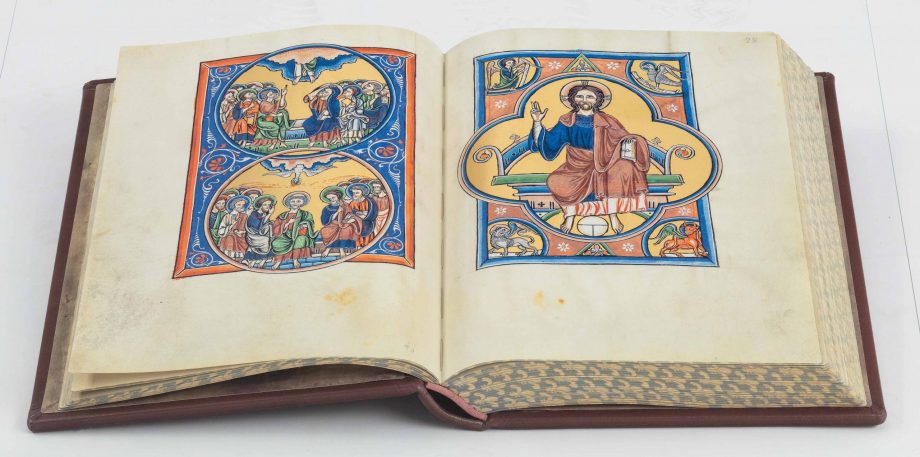 Königspsalter, Royal Psalter, Sainte Chapelle, Paris, Bibliothèque de l'Arsenal, MS 1186, Ludwig der Heilige, King Louis the Saint, Blanche de Castille, Blanka von Kastilien, französische Buchmalerei, French book illumination, 13. Jahrhundert, 13. Jh., 13th century, französische Gotik, French Gothic, Psalter, psautier royal, Sainte-Chapelle, Saint Louis