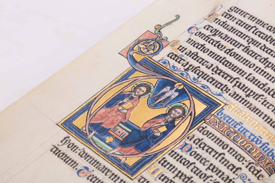 Königspsalter, Royal Psalter, Sainte Chapelle, Paris, Bibliothèque de l'Arsenal, MS 1186, Ludwig der Heilige, King Louis the Saint, Blanche de Castille, Blanka von Kastilien, französische Buchmalerei, French book illumination, 13. Jahrhundert, 13. Jh., 13th century, französische Gotik, French Gothic, Psalter, psautier royal, Sainte-Chapelle, Saint Louis